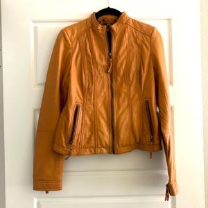 Black Rivet Leather Jacket